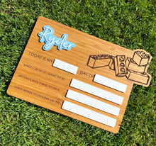 Load image into Gallery viewer, “FIRST & LAST DAY” BOARD