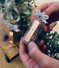 Load image into Gallery viewer, MINI JAR WITH SNOWFLAKES - CHRISTMAS TREE ORNAMENT