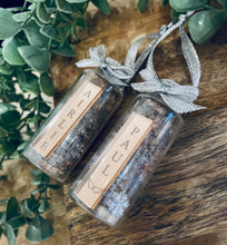 Load image into Gallery viewer, MINI JAR WITH SNOWFLAKES - CHRISTMAS TREE ORNAMENT