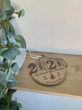 Load image into Gallery viewer, “2020 - THE YEAR OF THE LOCKDOWN” BAUBLE