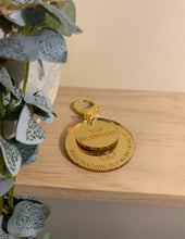 Load image into Gallery viewer, DOUBLE LAYER “YOUR TEACHING IS A WORK OF HEART” KEYRING