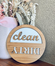 Load image into Gallery viewer, "CLEAN/DIRTY" DISHWASHER SIGNAGE