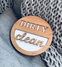 Load image into Gallery viewer, "CLEAN/DIRTY" DISHWASHER SIGNAGE