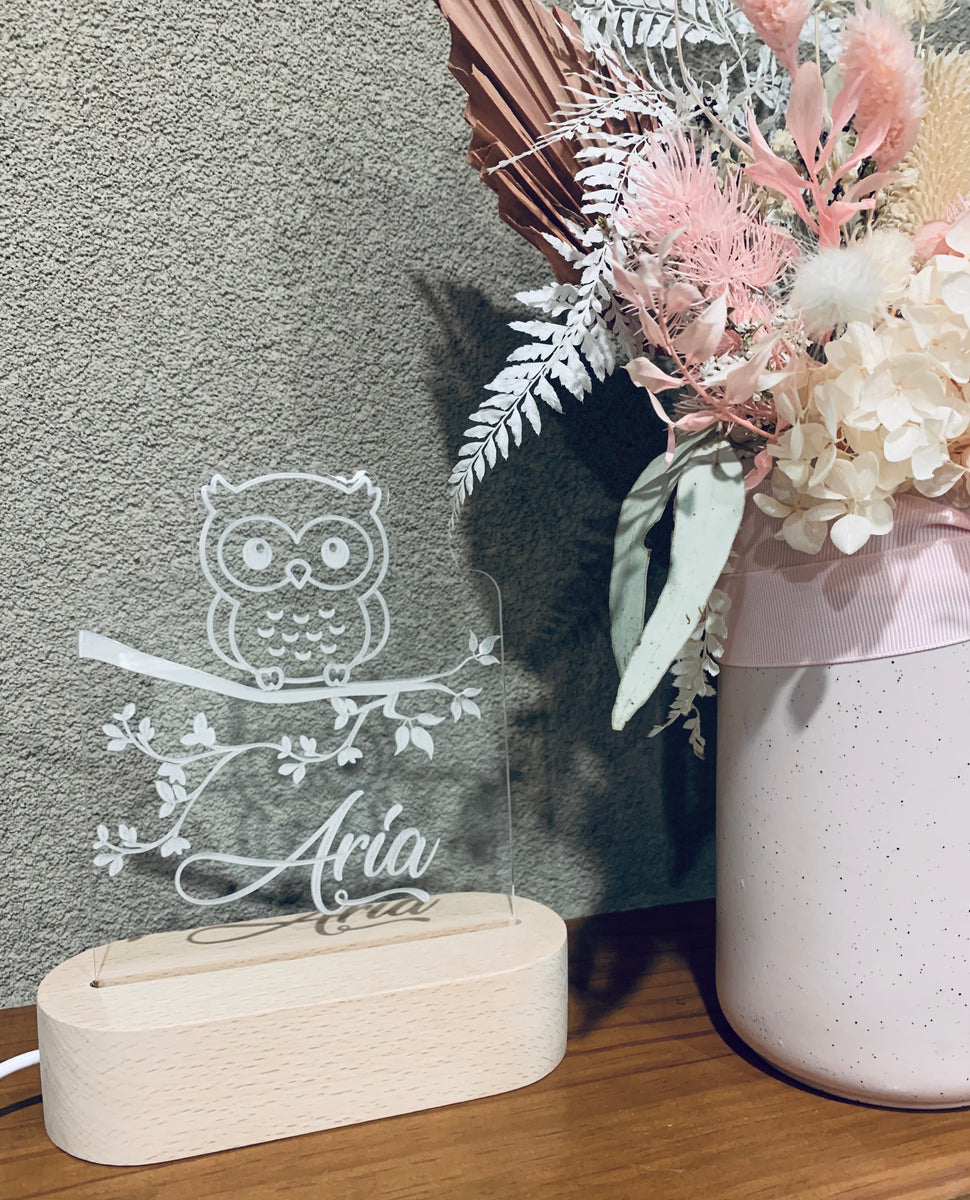 NIGHT LIGHT Butterfly Kisses Wall Art & Decor