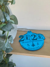 Load image into Gallery viewer, “2020 - THE YEAR OF THE LOCKDOWN” BAUBLE