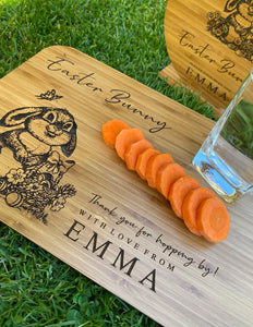 EASTER BUNNY SNACK BOARD