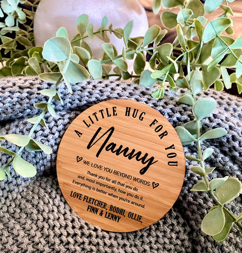 “A LITTLE HUG FOR YOU” DISC (WITH HEARTS)