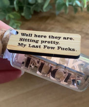 Load image into Gallery viewer, “MY LAST FEW FUCKS" MINI JAR
