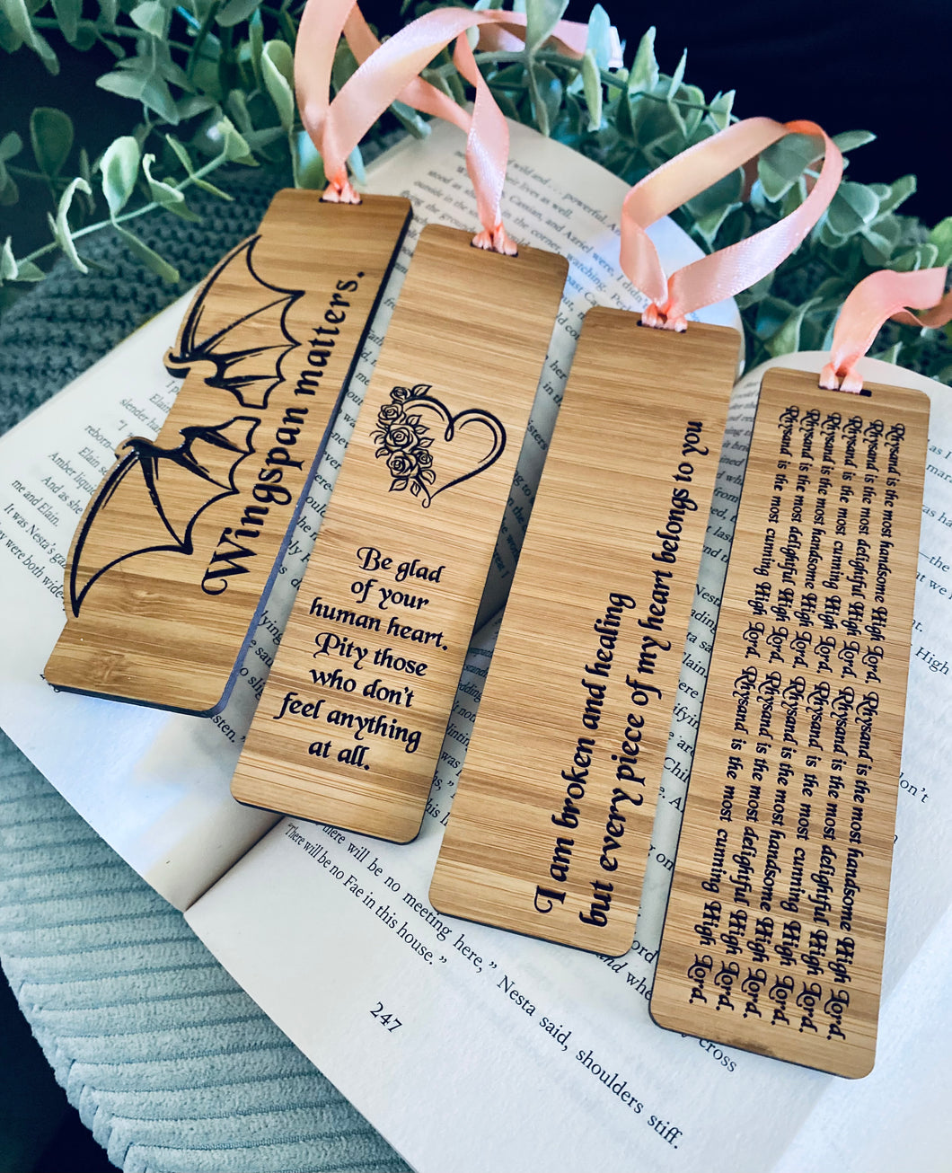 ACOTAR INSPIRED BOOKMARK SET