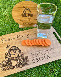 EASTER BUNNY SNACK BOARD