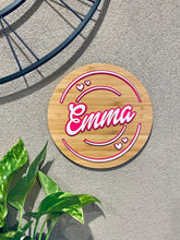 Load image into Gallery viewer, BARBIE INSPIRED NAME PLAQUE