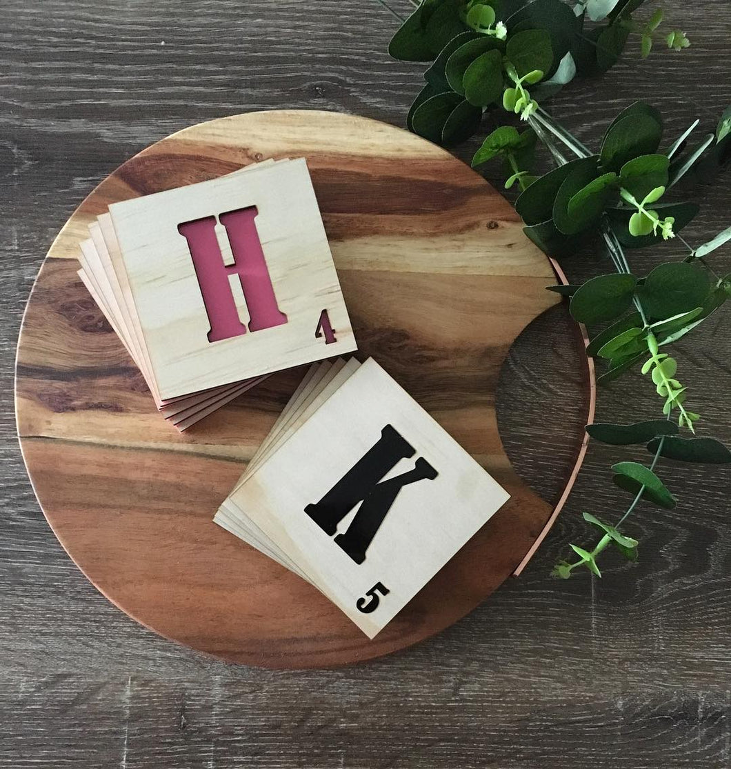 OVERSIZED SCRABBLE TILES