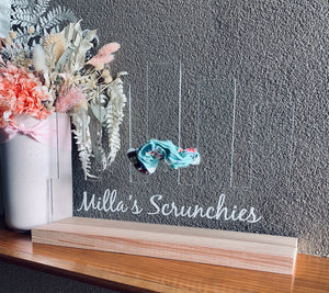 SCRUNCHIE HOLDER (PERSONALISED)