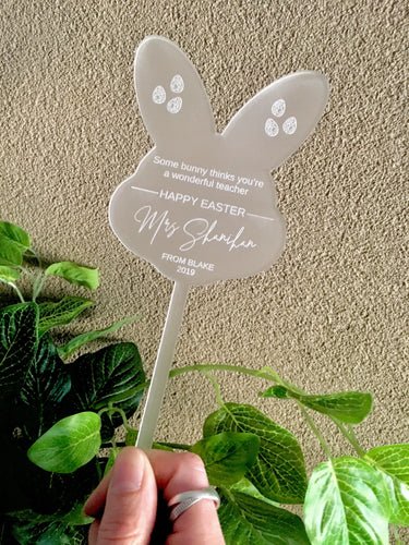 TEACHER APPRECIATION EASTER PLANTER STICK