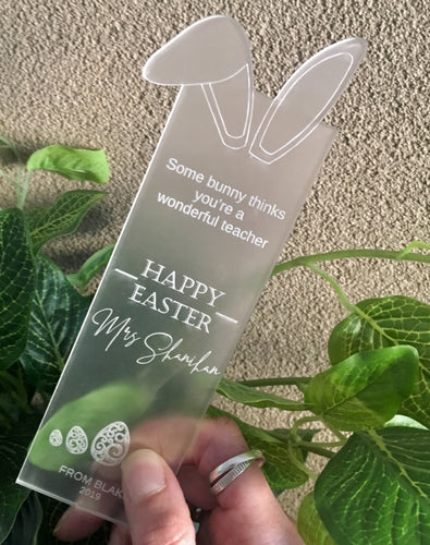 TEACHER APPRECIATION EASTER BOOKMARK