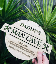 Load image into Gallery viewer, “MAN CAVE” PLAQUE